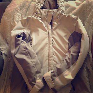 NWOT St. John’s Bay women’s cream winter coat